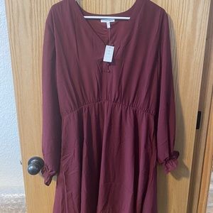 Maurice’s Burgundy Dress